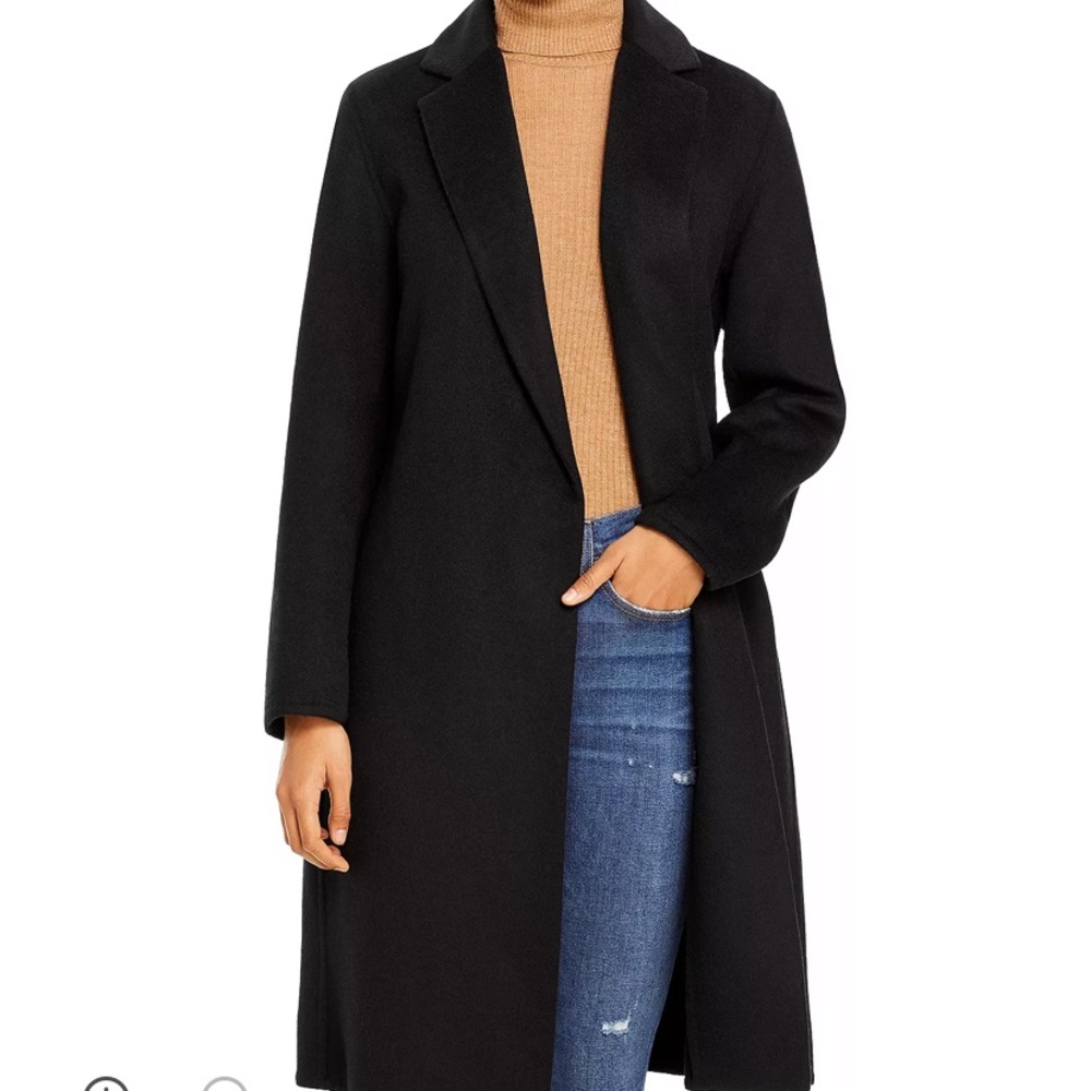 Vince wool coat size small black